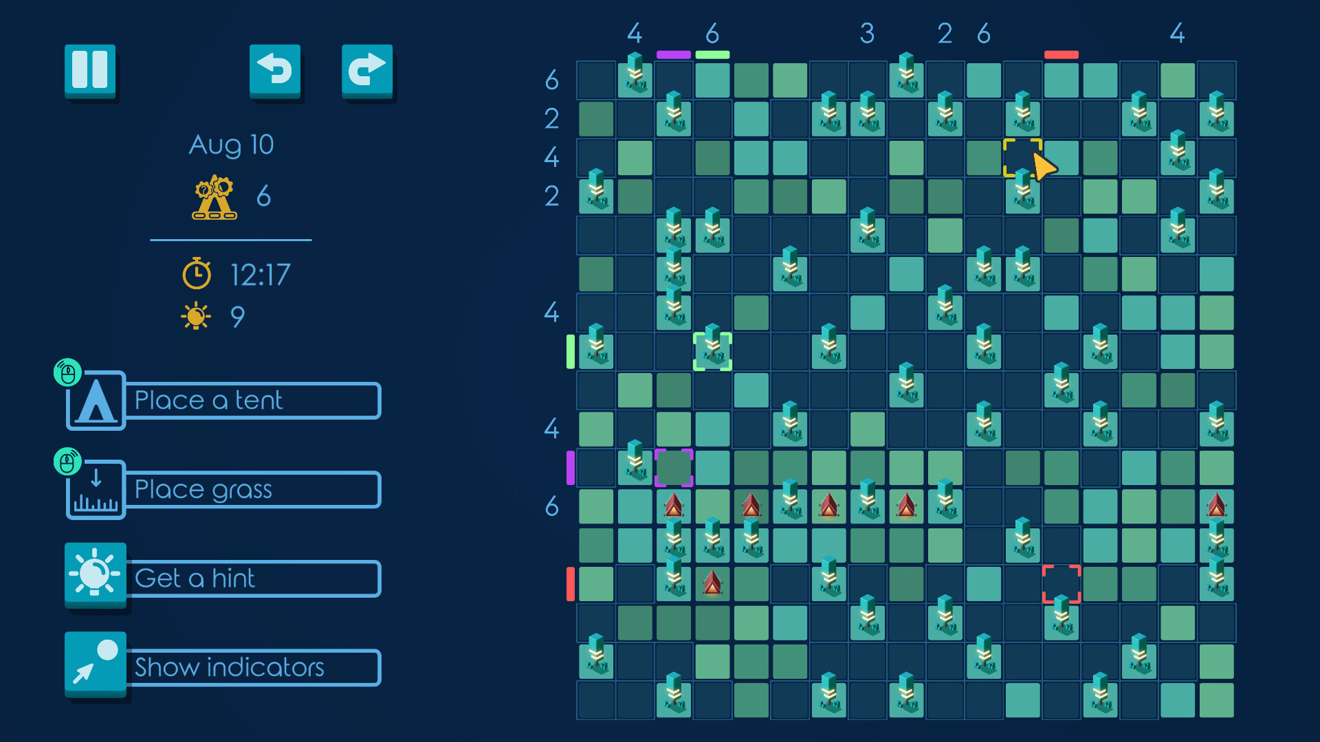 Tents and Trees on Steam