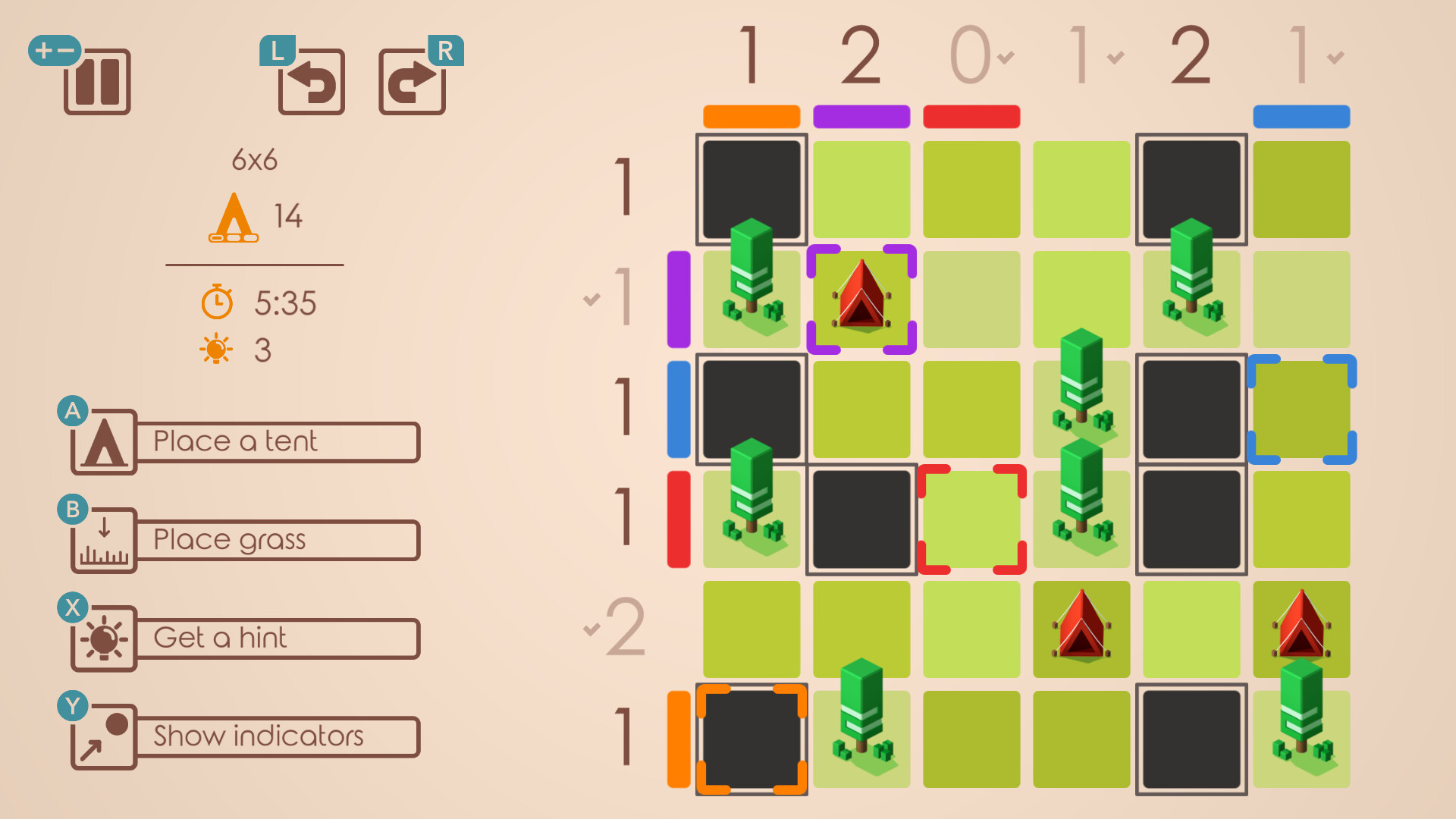 Tents and Trees on Steam