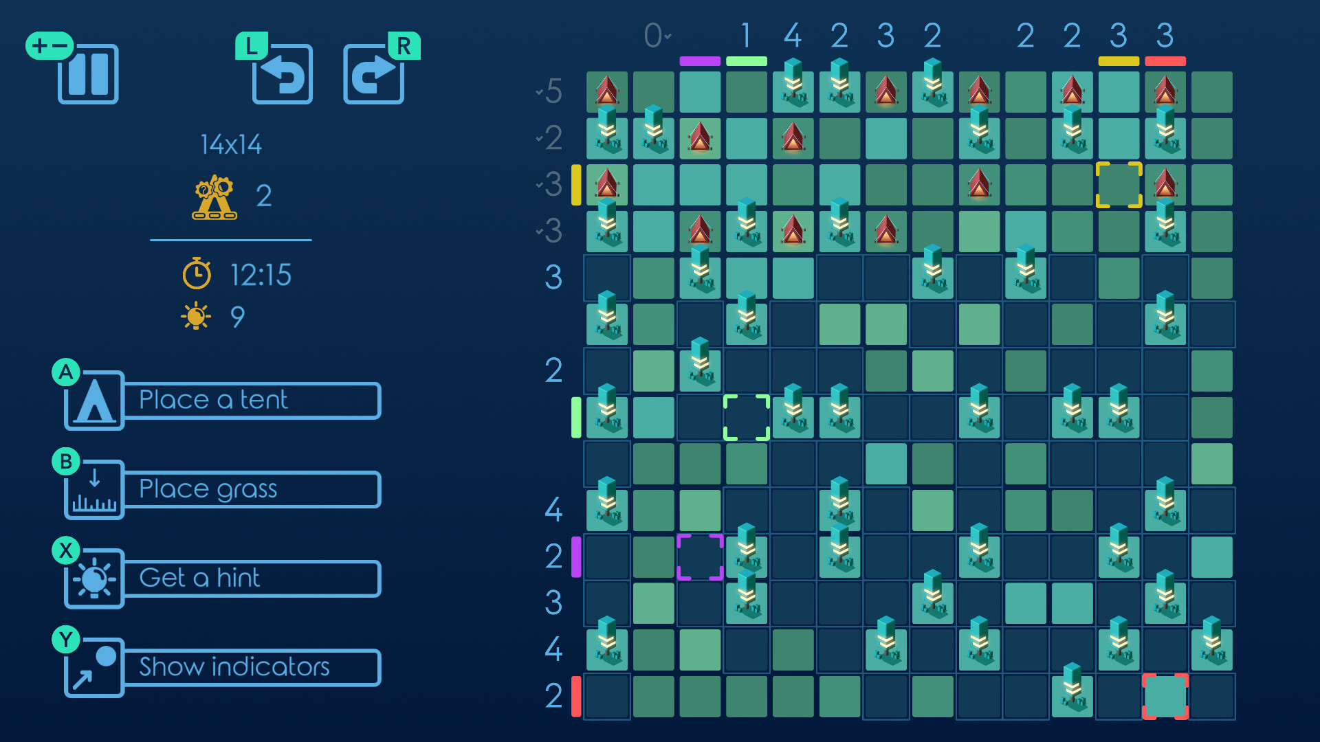 Tents and Trees on Steam