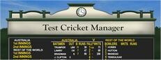 Test Cricket Manager