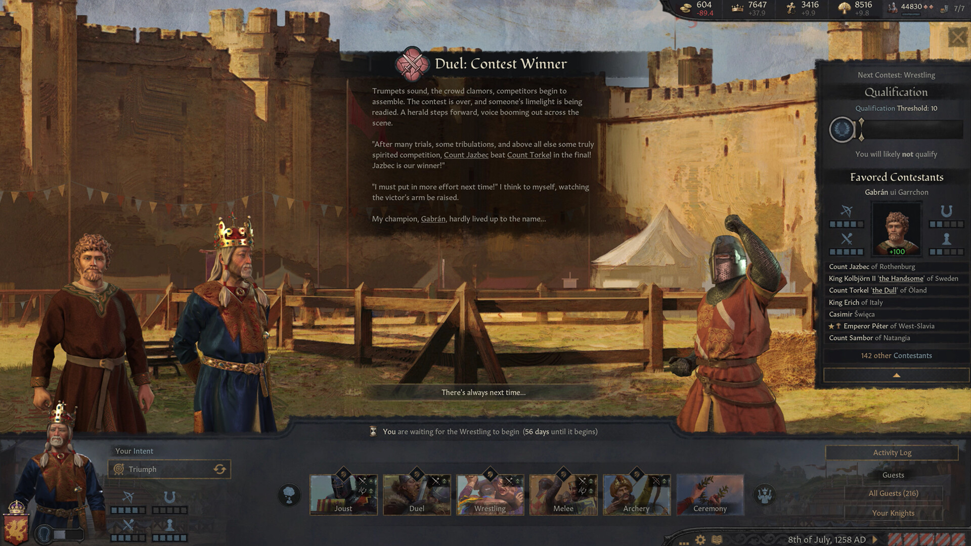 Crusader Kings III Tours & Tournaments de Paradox Development Studio
