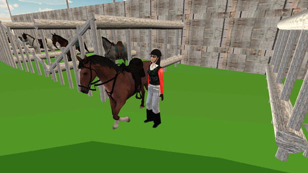 Скриншот из Riding Horse School