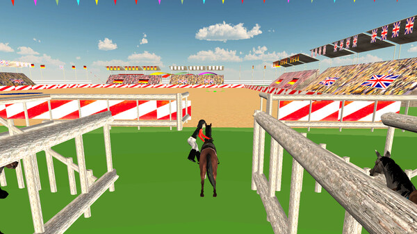 Скриншот из Riding Horse School