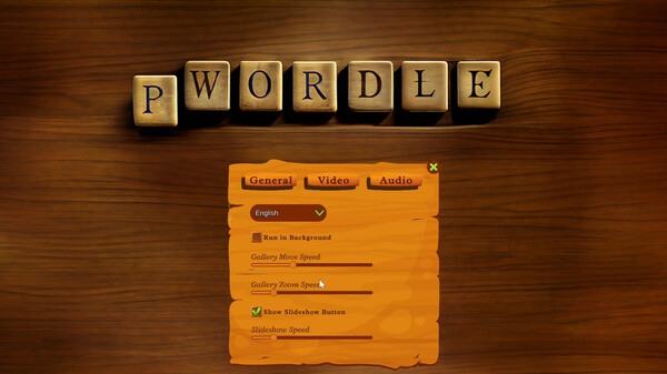 Скриншот из pWordle