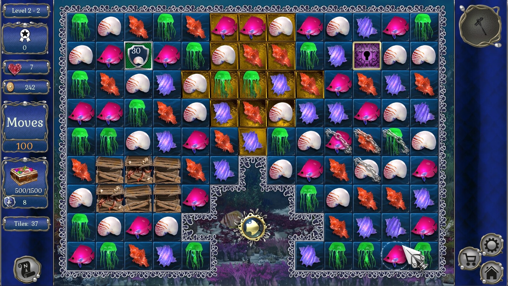 Jewel Match Aquascapes Collector's Edition screenshot 1
