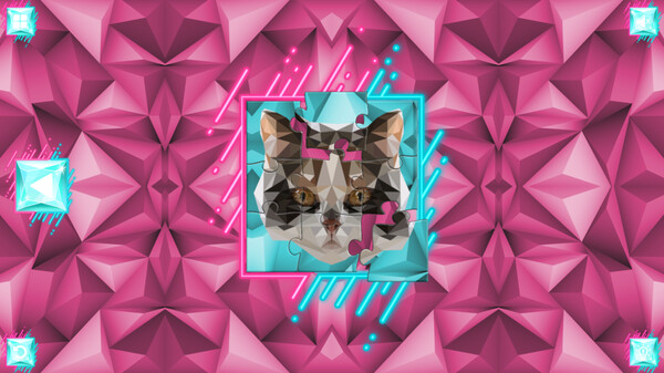 Скриншот из Poly Jigsaw: Cats Скриншот из Poly Jigsaw: Cats