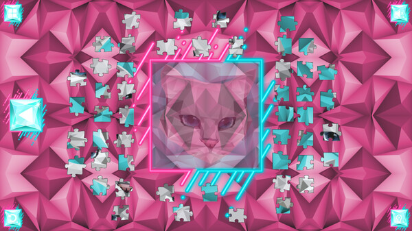 Скриншот из Poly Jigsaw: Cats Скриншот из Poly Jigsaw: Cats