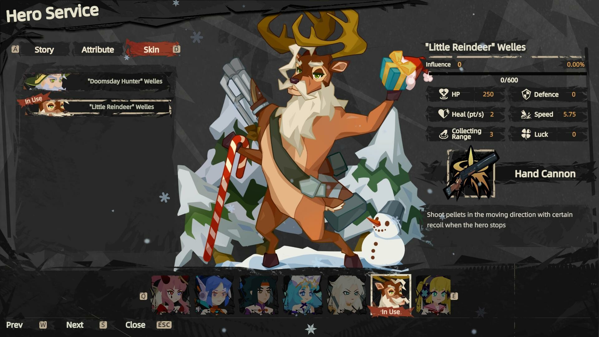 Return to Abyss - Reindeer Festival Skin Pack #2