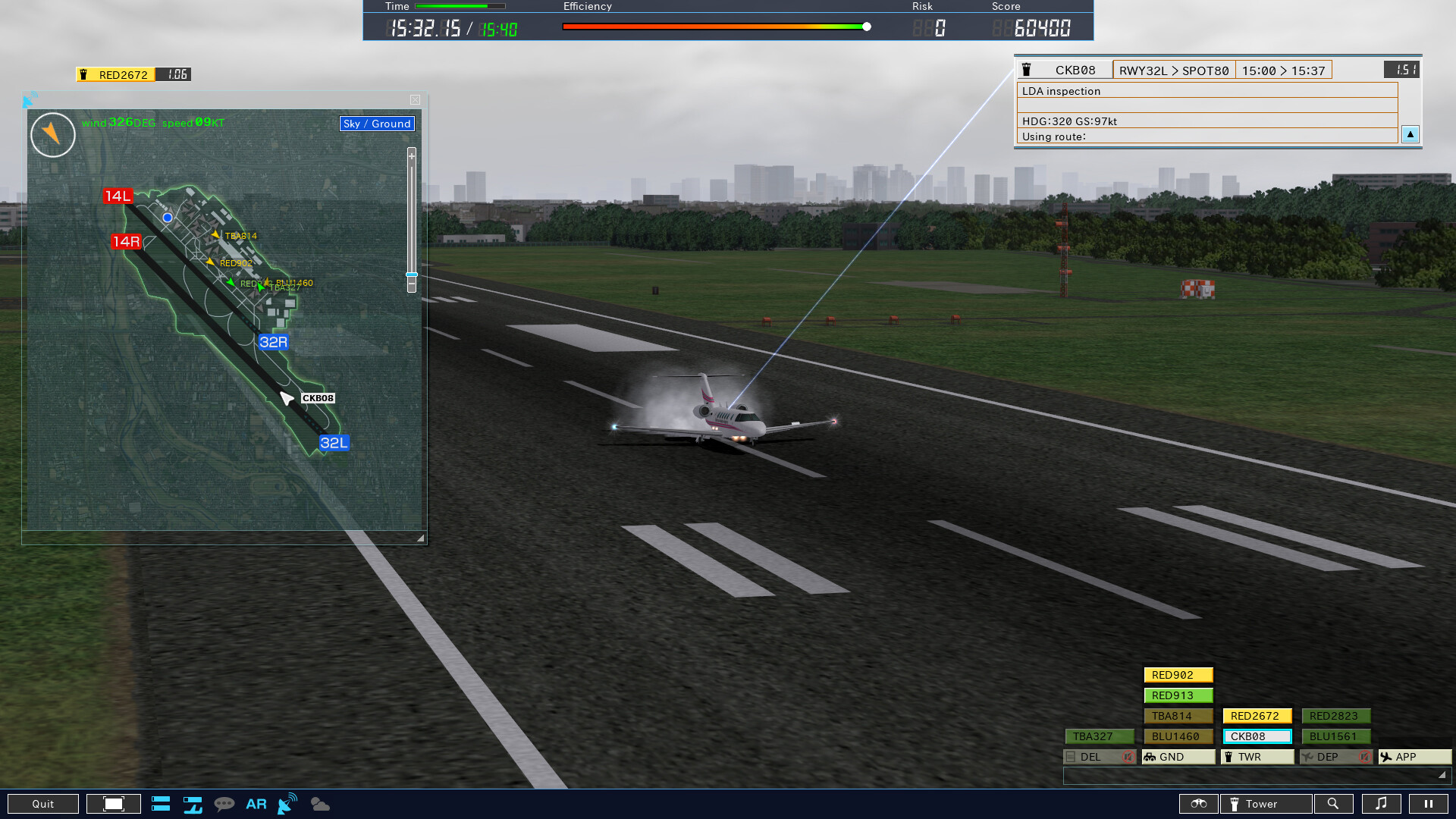 ATC4: Airport OSAKA [RJOO] #7