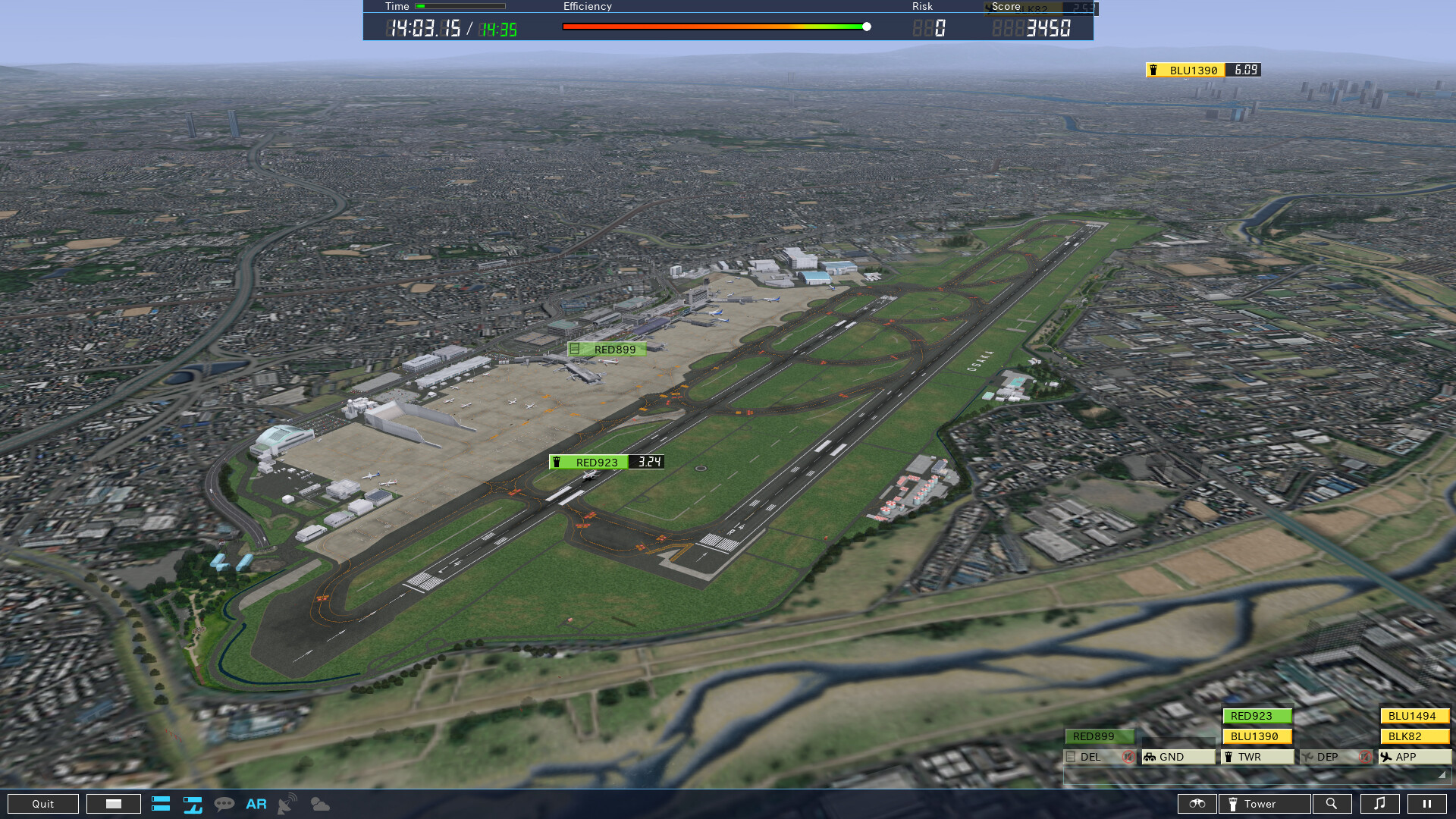 ATC4: Airport OSAKA [RJOO] #0