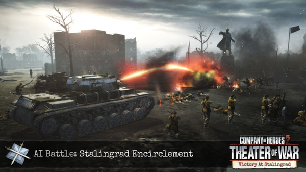скриншот Company of Heroes 2 - Victory at Stalingrad Mission Pack 4