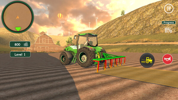 Скриншот из Farming Tractor Simulator: Big Farm Скриншот из Farming Tractor Simulator: Big Farm