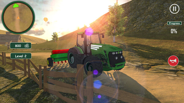 Скриншот из Farming Tractor Simulator: Big Farm Скриншот из Farming Tractor Simulator: Big Farm
