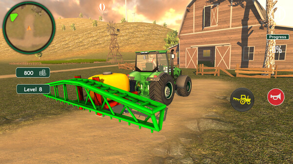 Скриншот из Farming Tractor Simulator: Big Farm Скриншот из Farming Tractor Simulator: Big Farm