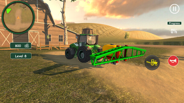 Скриншот из Farming Tractor Simulator: Big Farm Скриншот из Farming Tractor Simulator: Big Farm