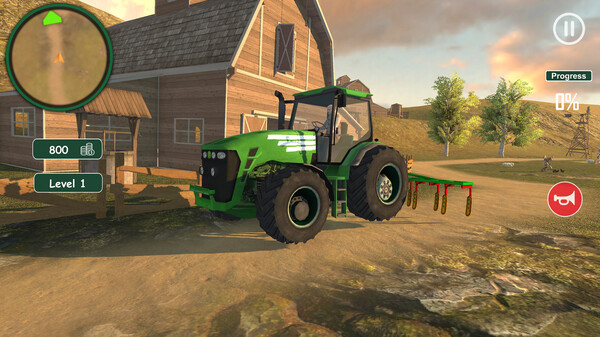 Скриншот из Farming Tractor Simulator: Big Farm Скриншот из Farming Tractor Simulator: Big Farm