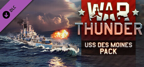 War Thunder - USS Des Moines Pack banner