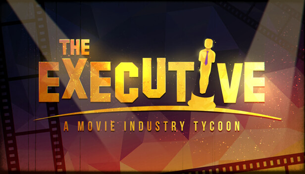 Imagen de la cápsula de "The Executive - A Movie Industry Tycoon" que utilizó RoboStreamer para las transmisiones en Steam