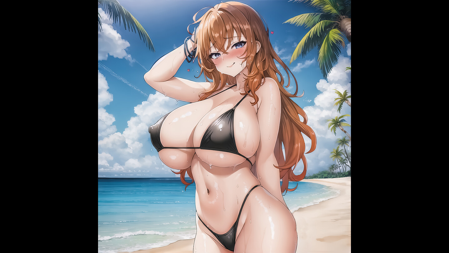 Senpai Puzzle: Waifu Summer - Hame Oppai Waifus Part 1 #2