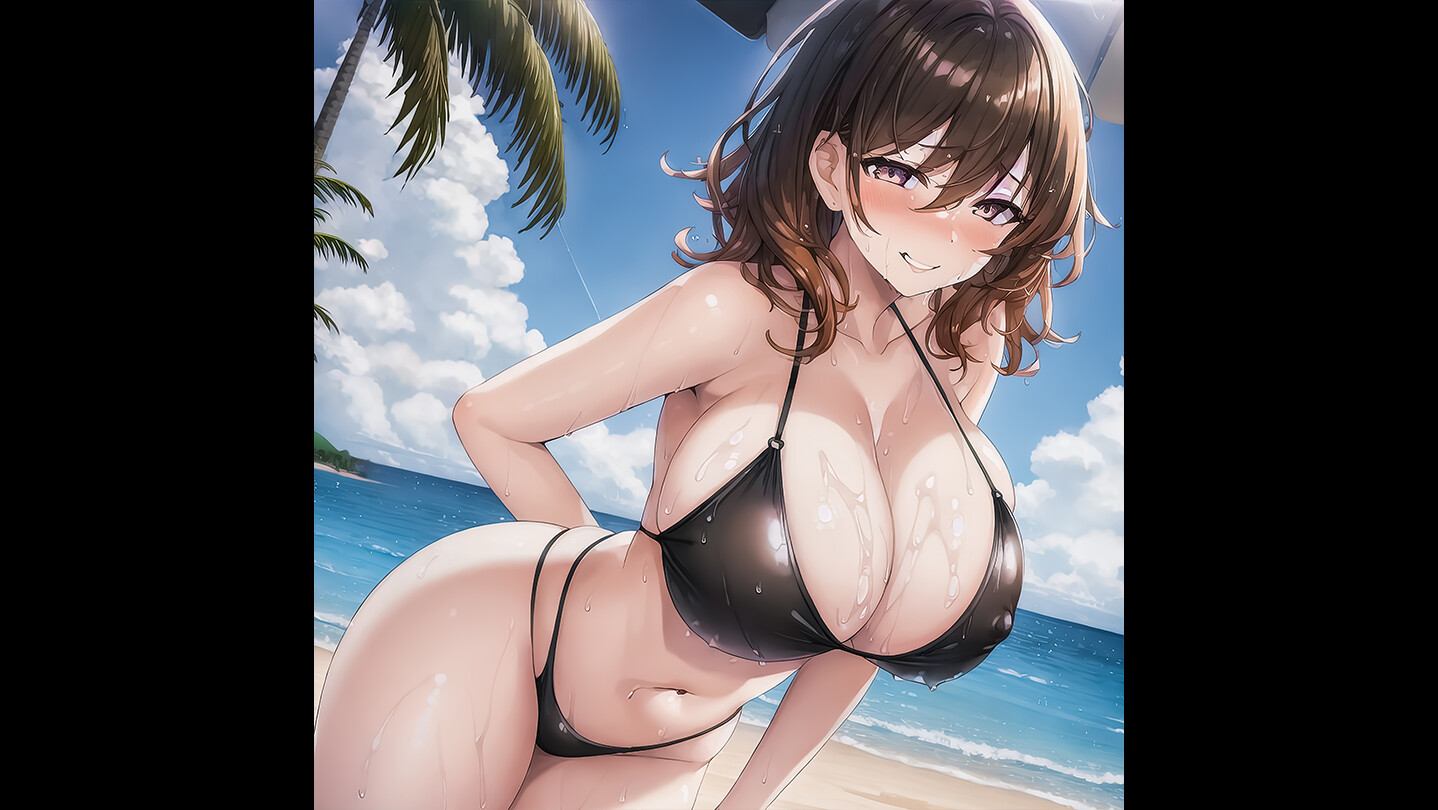 Senpai Puzzle: Waifu Summer - Hame Oppai Waifus Part 2 #0