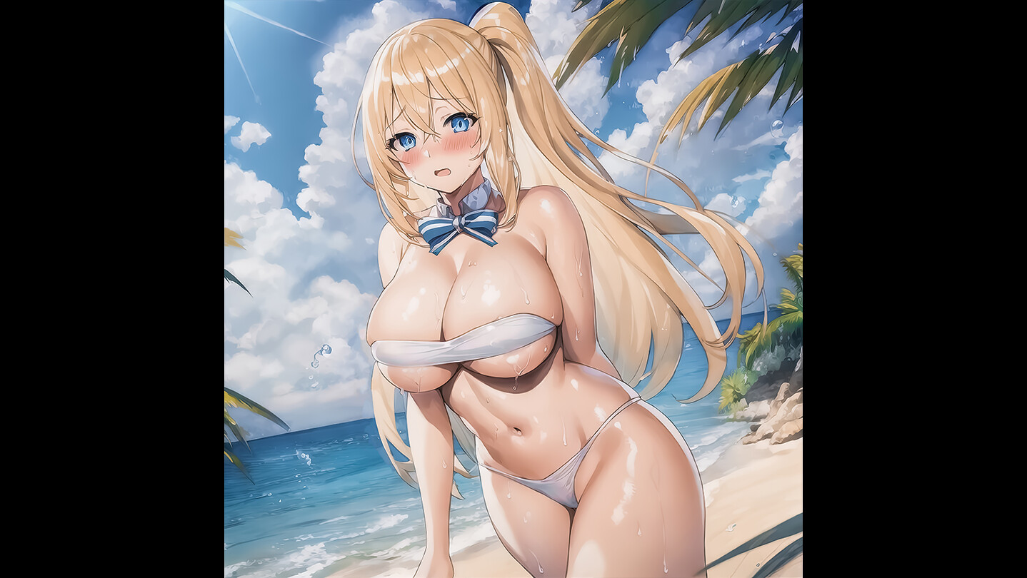 Senpai Puzzle: Waifu Summer - Kinpatsu Waifus Part 1 #3