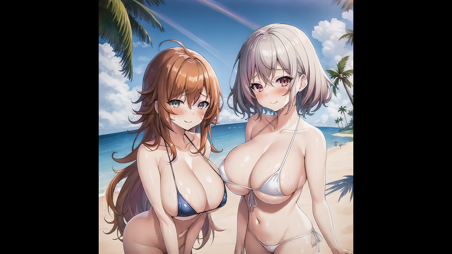 Senpai Puzzle: Waifu Summer - Yuri Waifus #0