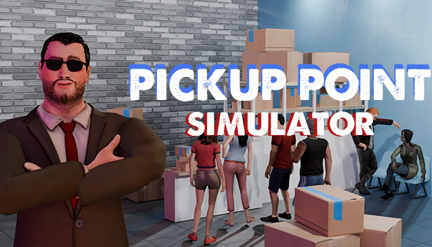 Imagen de la cápsula de "Pickup Point Simulator" que utilizó RoboStreamer para las transmisiones en Steam