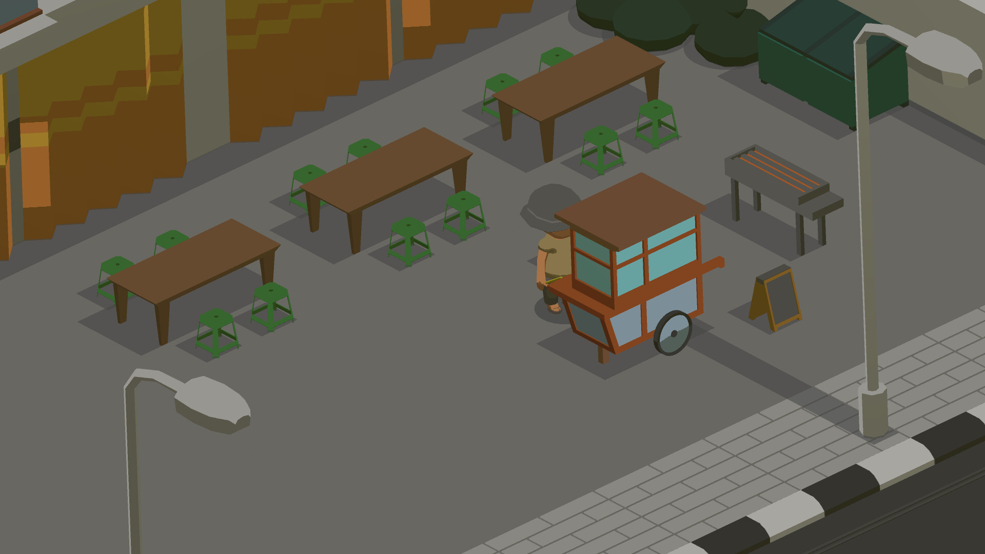Asian Food Cart Tycoon Demo #2