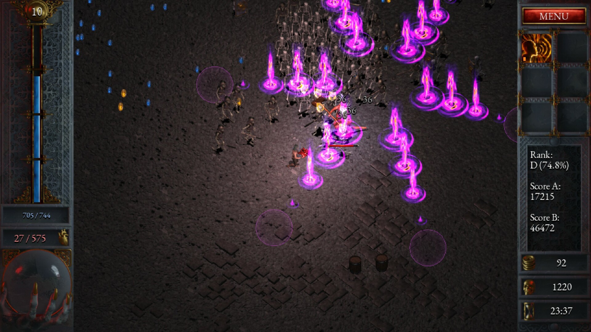 Halls of Torment: Prelude screenshot 1