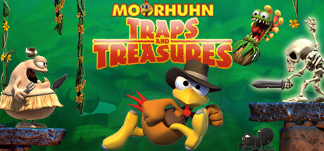 Moorhuhn 'Traps and Treasures' Cover Image