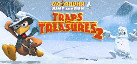 Moorhuhn Jump and Run 'Traps and Treasures 2' Cover Image