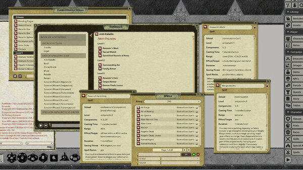 Fantasy Grounds - Book of Lost Spells for steam Fantasy Grounds - Book of Lost Spells for steam