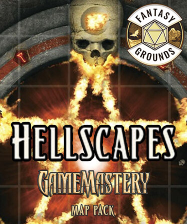 Fantasy Grounds - Pathfinder RPG - GameMastery Map Pack: Hellscapes
