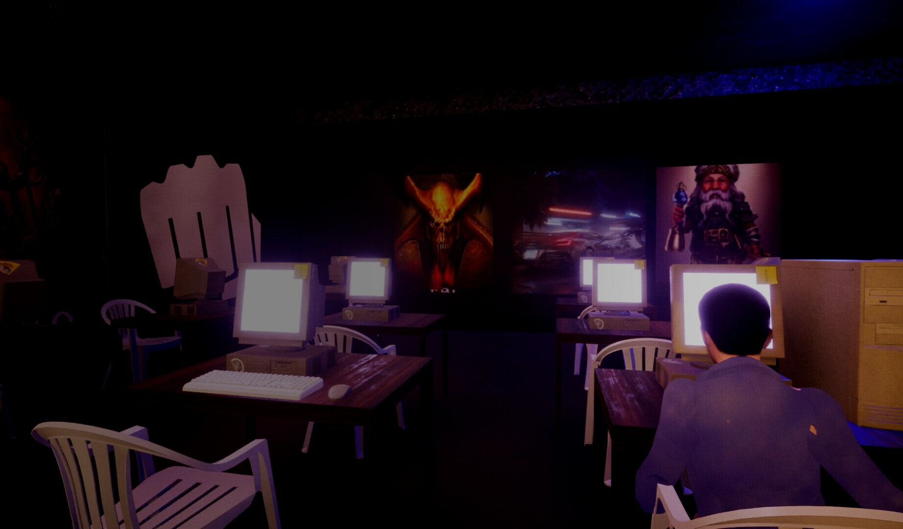 Симулятор Прыгания По Гаражам: Интернет-Клуб #0