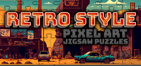Retro Style - Pixel Art Jigsaw Puzzles Cover Image