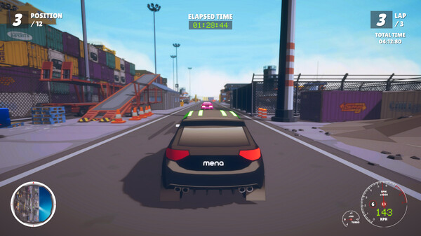 Скриншот из Toon Toon Racing