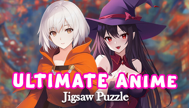 kawaii anime girl - online puzzle