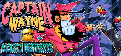 Steam header art for Captain Wayne - Vacation Desperation