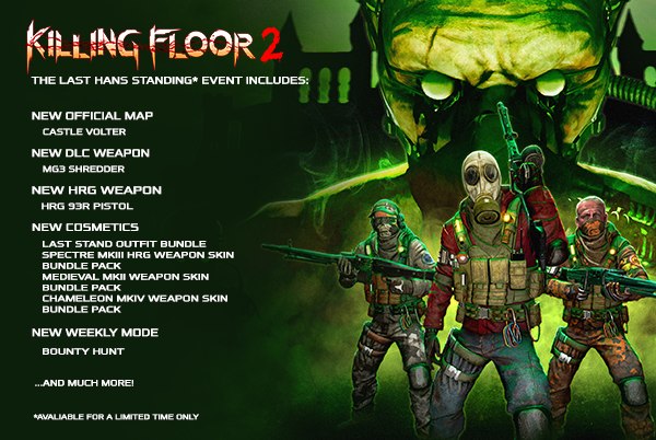 Game: Killing Floor 2 está de graça para PC na Epic Games Store