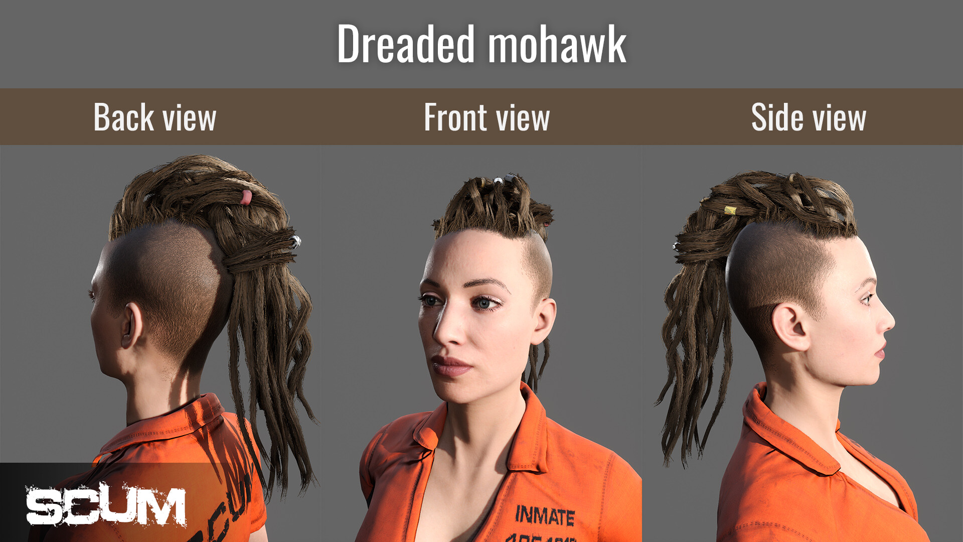 SCUM Female Hair Pack #7