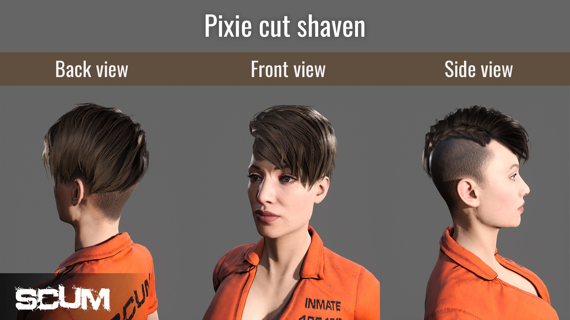 SCUM Female Hair Pack #10