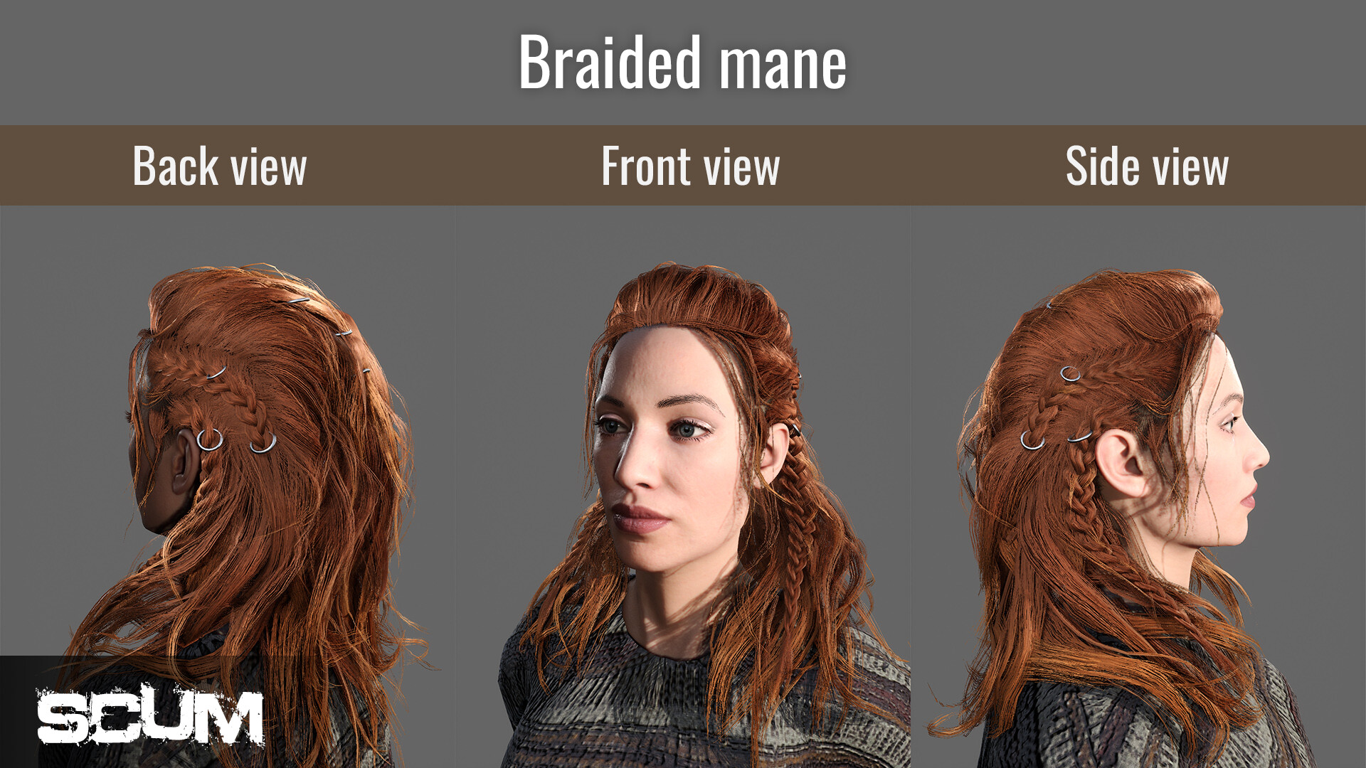 SCUM Female Hair Pack screenshot screenshot 13