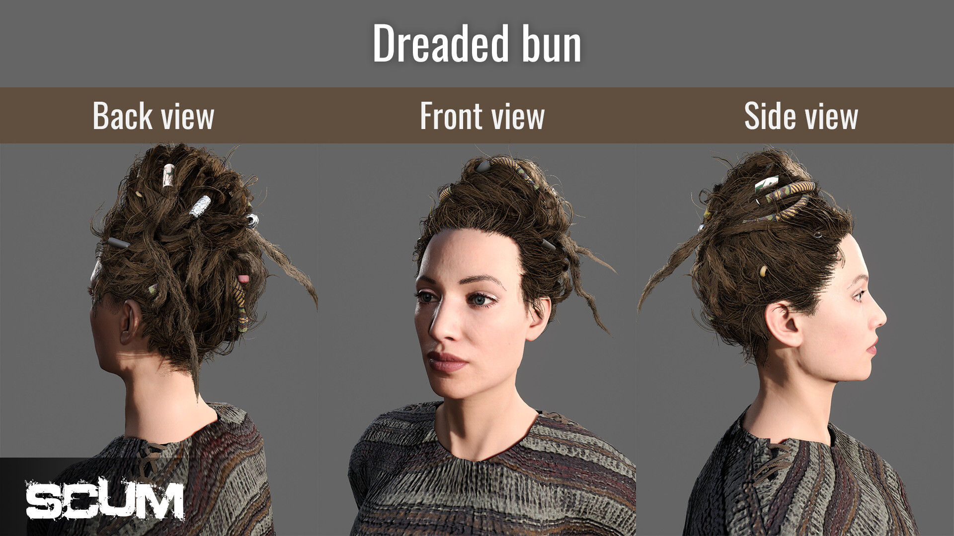 SCUM Female Hair Pack screenshot screenshot 8