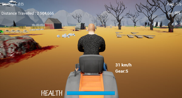 Скриншот из Lawnmower Game: Zombies