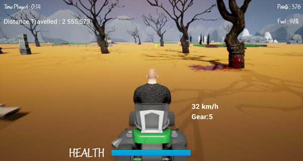 Скриншот из Lawnmower Game: Zombies