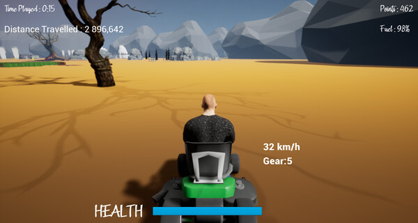 Скриншот из Lawnmower Game: Zombies