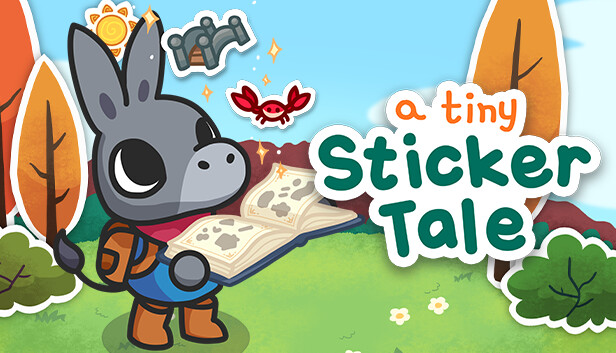 Capsule image of "A Tiny Sticker Tale" which used RoboStreamer for Steam Broadcasting
