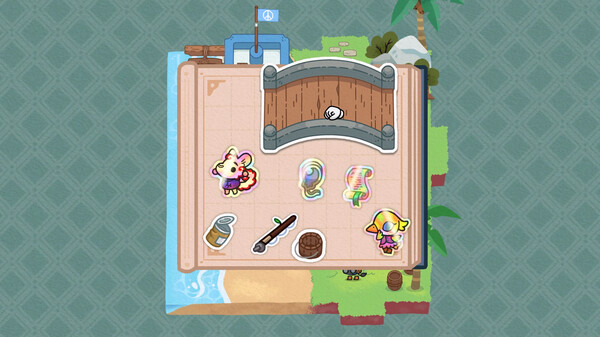 A Tiny Sticker Tale game for Linux 1