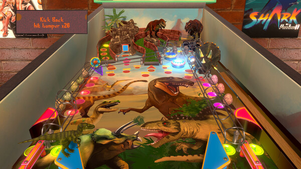 Скриншот из Jurassic Pinball