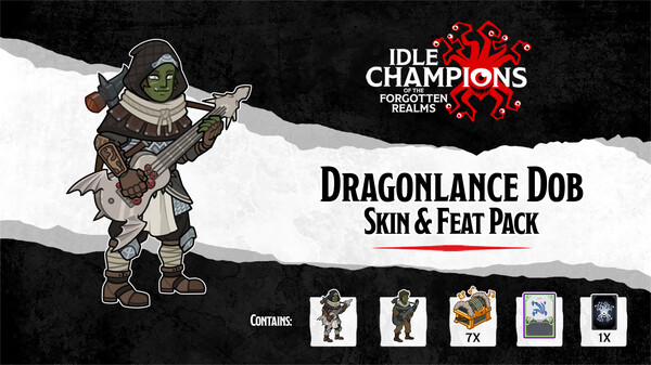 Idle Champions - Dragonlance Dob Skin & Feat Pack